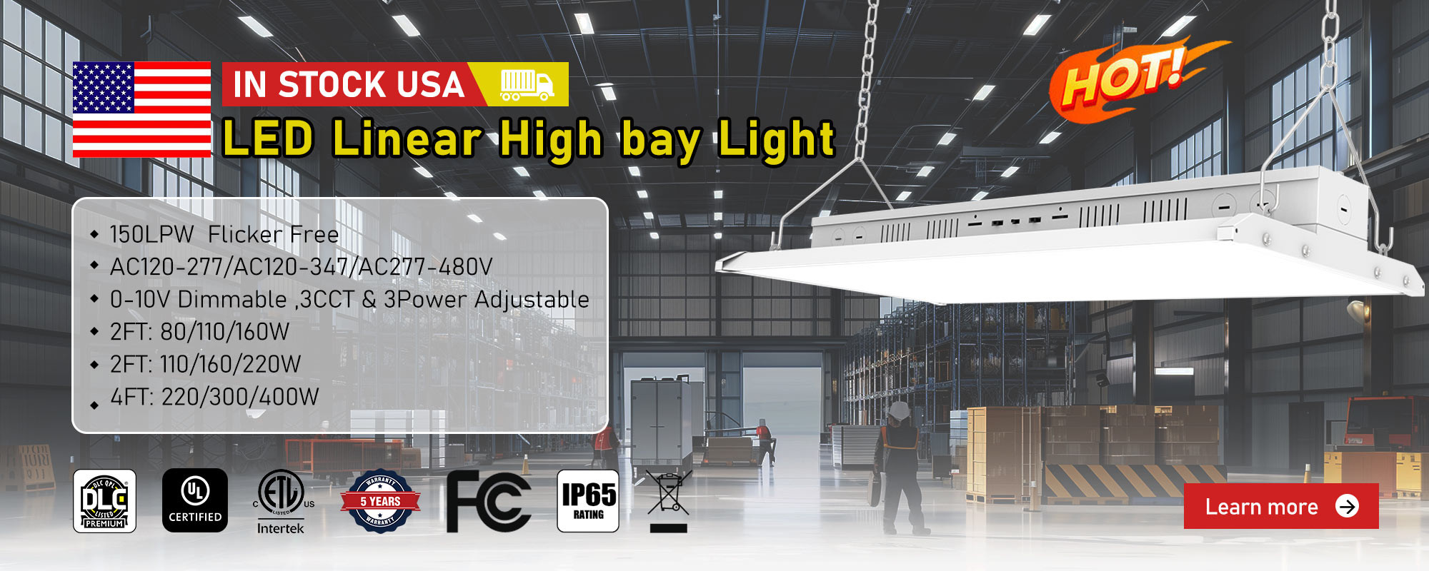 Kalite LED UFO Yüksek Tavan Işığı Fabrika