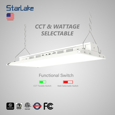 Seçilebilir Wattage LED Lineer High Bay Light 13000lm Düzenlenebilir CCT ile