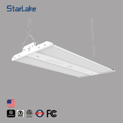 400W'luk hafifletilebilir LED doğrusal yüksek bay ışık 5000K CRI askılı kurulum 13000lm
