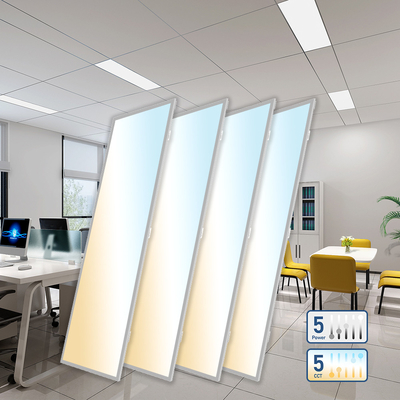 ABD stokta LED Flat Panel Light ETL DLC Premium 3Power 3CCT Değiştirilebilir 277V 347V 130lm/w