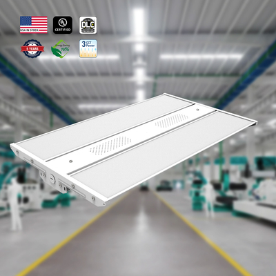 80W 400W Endüstriyel Atölyeler için Düşükleştirilebilir Endüstriyel Yüksek Körfez Kare LED Işık Doğrusal Yüksek Körfez