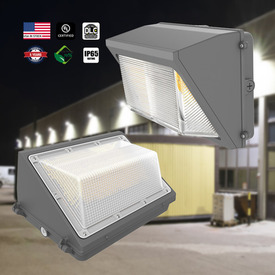 140lm/W Dışarıda 120W LED Duvar Paketi Işık IP65 Su geçirmez Parkalama Alanı Yolu için Slim
