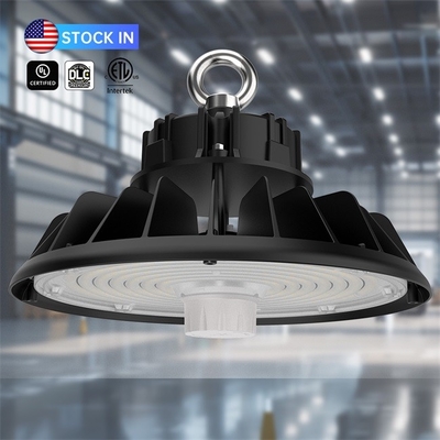 ABD Stcok UFO Led High Bay Light 200W 3CCT Düzenlenebilir High Bay Light Endüstriyel Işıklandırma Ticari