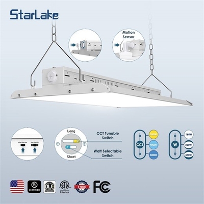 Dayanıklı 80W 110W 165W 220W 225W 300W LED Doğrusal Yüksek Körfez Işığı