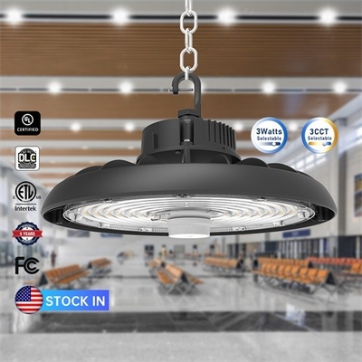 Hafifletilebilir LED Yüksek Körfez Işıkları 150 LM/W Yuvarlak LED Yüksek Körfez Aygıtı