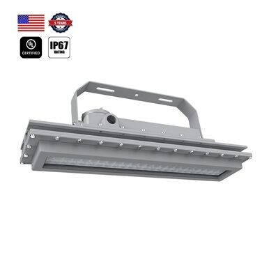 Patlama Dayanıklı LED Işık 40W ila 300W arasında bir güç aralığı ile Endüstriyel Tehlikeli Yer Aydınlatması için tasarlanmıştır