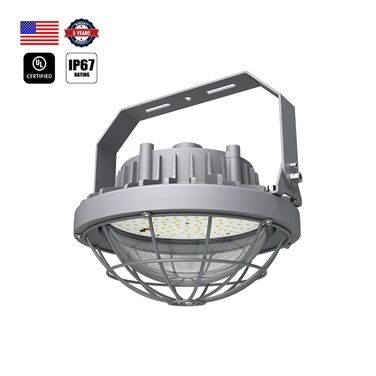 Patlama Dayanıklı UFO LED Işığı Patlama Dayanıklı Depo Işığı 40W ila 300W arasında bir güç aralığı ile